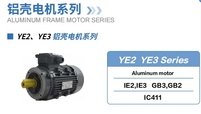 IC416 Ms Series Aluminium Housing Variable Frequency Motor Induction Motor