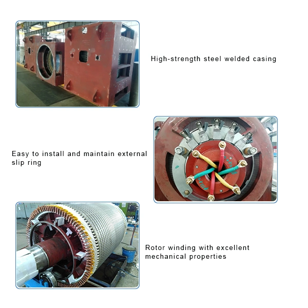 Speed 745r/Min Yrkk Hv Slip Ring Induction Motor